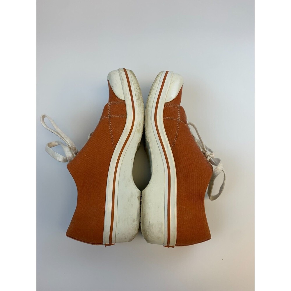 Dansko Orange Canvas Low-Top Sneakers with White Trim - Picture 8 of 13
